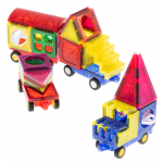 Magnetické 3D bloky 72ks.